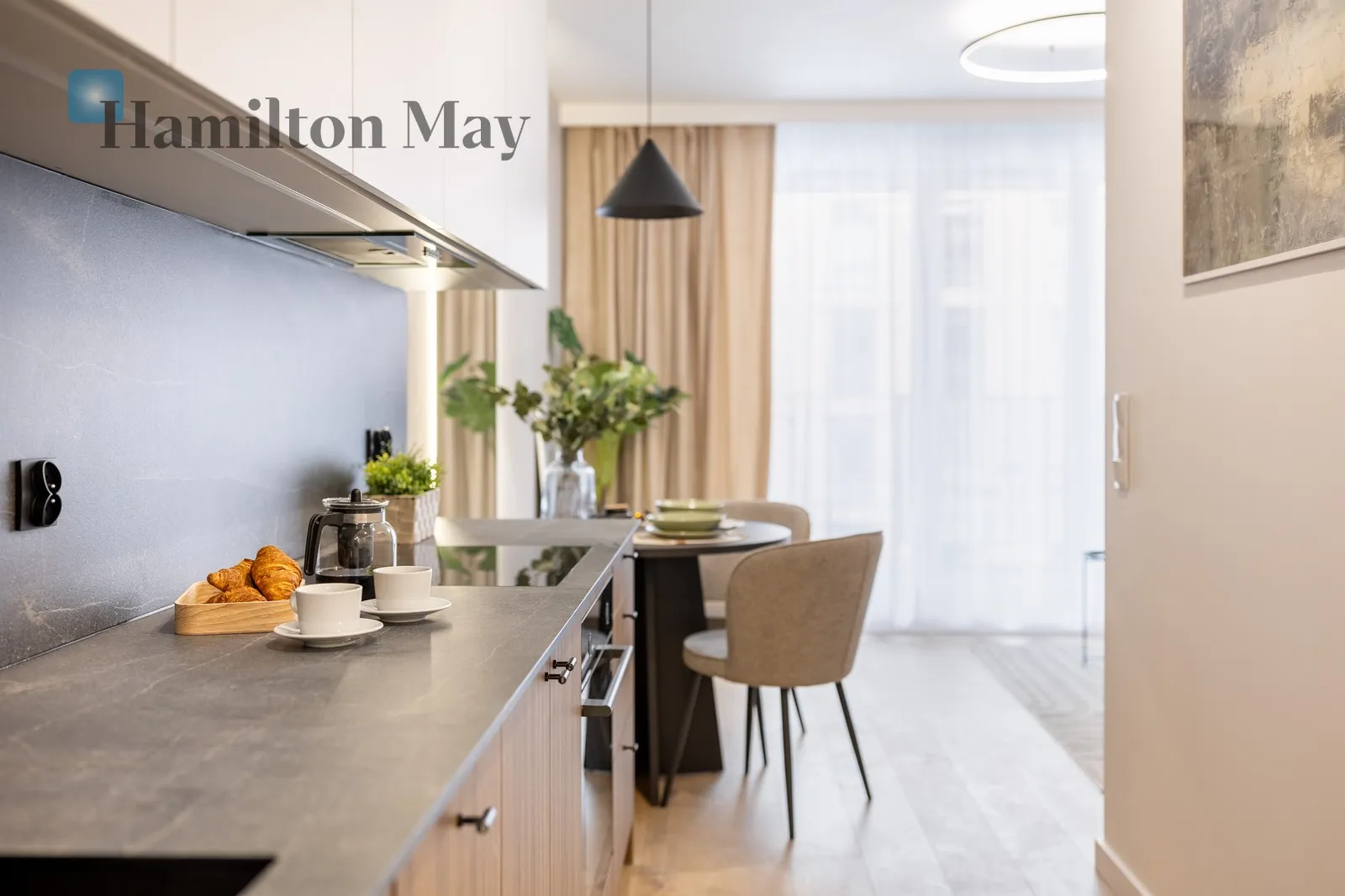 Nowoczesne 2-pokojowe mieszkanie z balkonem i klimatyzacją | Centrum Krakowa | Wysoki standard - slider