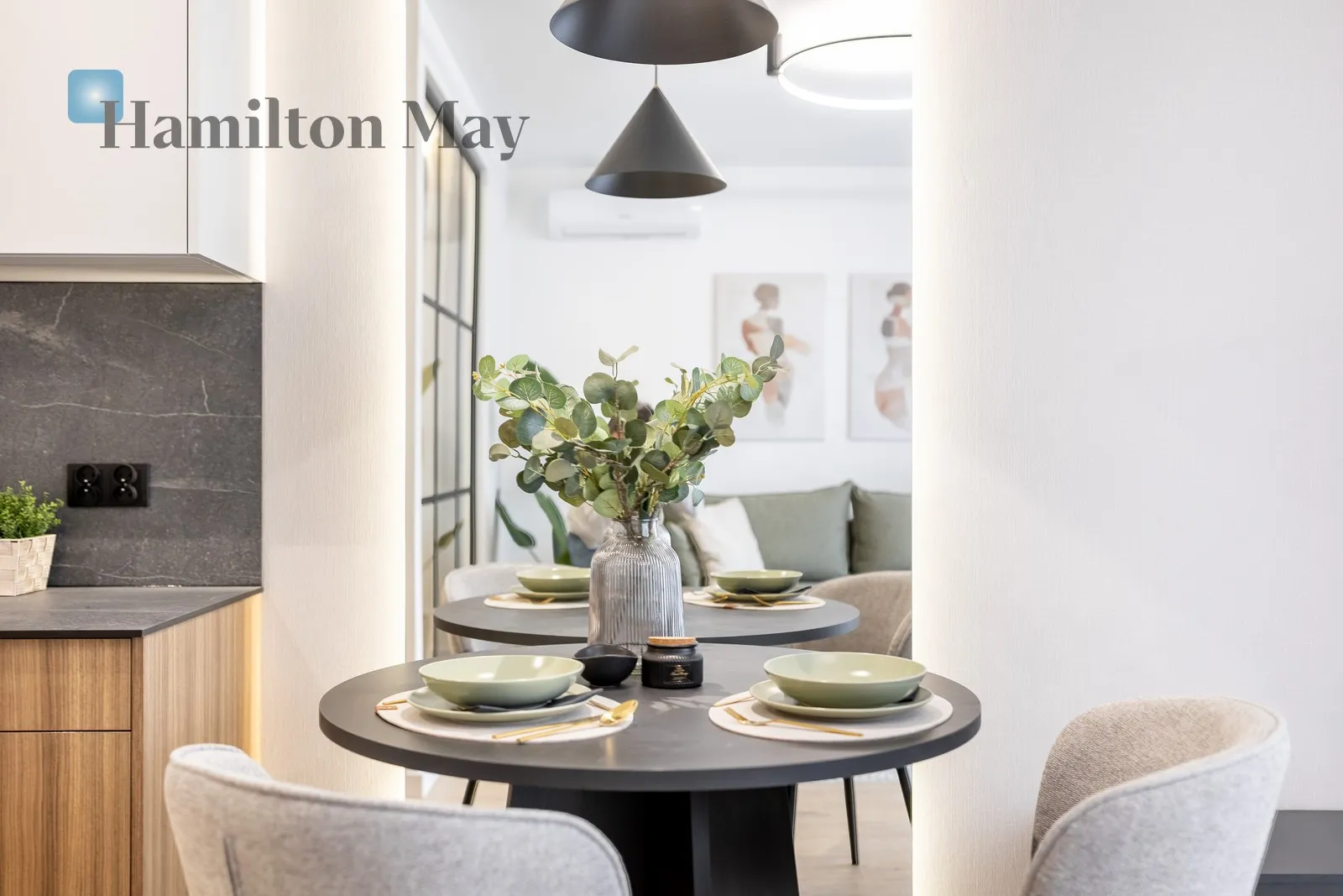 Nowoczesne 2-pokojowe mieszkanie z balkonem i klimatyzacją | Centrum Krakowa | Wysoki standard - slider