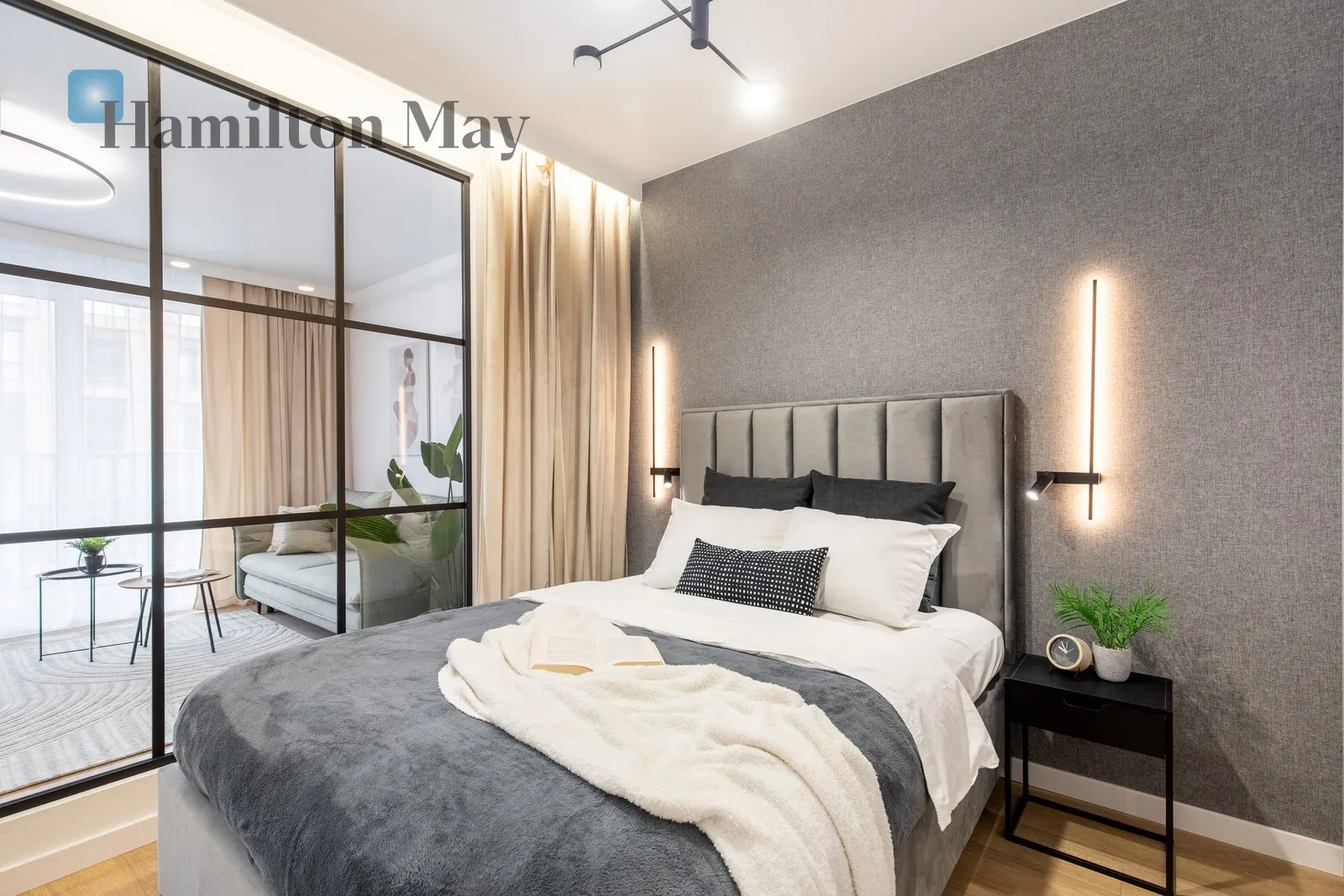 Nowoczesne 2-pokojowe mieszkanie z balkonem i klimatyzacją | Centrum Krakowa | Wysoki standard - slider