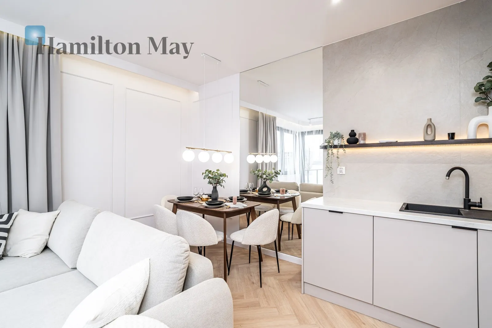 Eleganckie, 3-pokojowe mieszkanie w wysokim standardzie z balkonem i garażem przy ul. Sosnowieckiej - slider