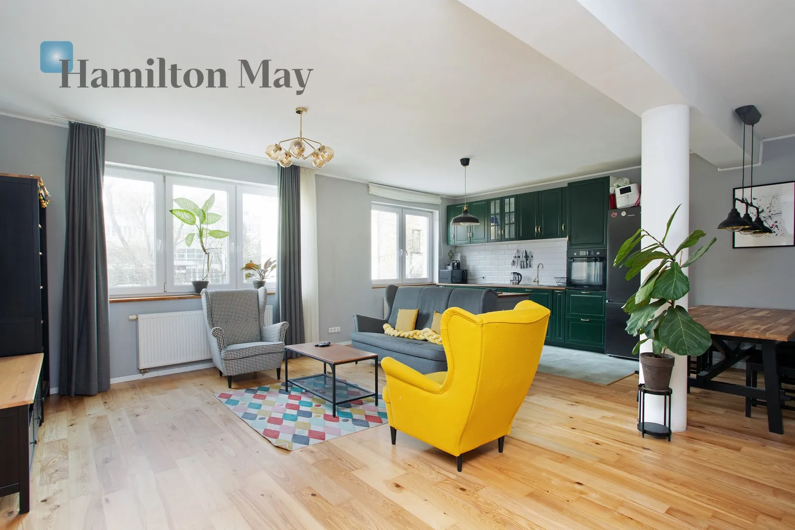 Distance to centre: 1.73 km - slider