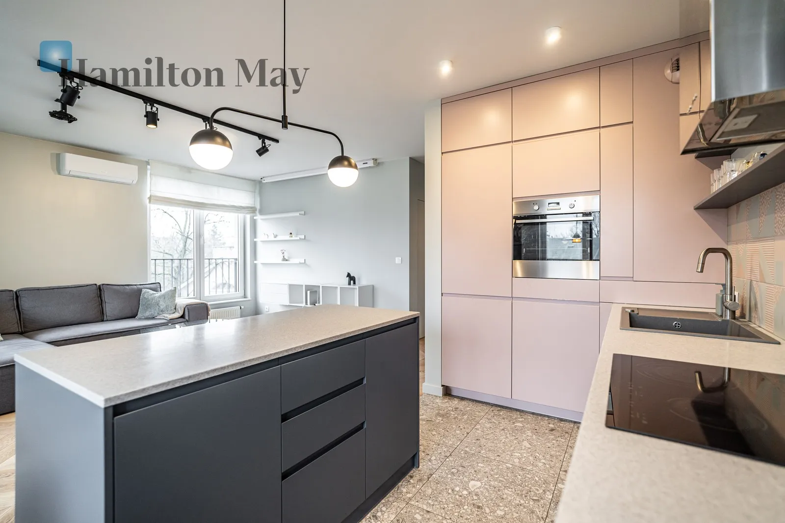 Modern apartment with loggia in NY Residence - slider