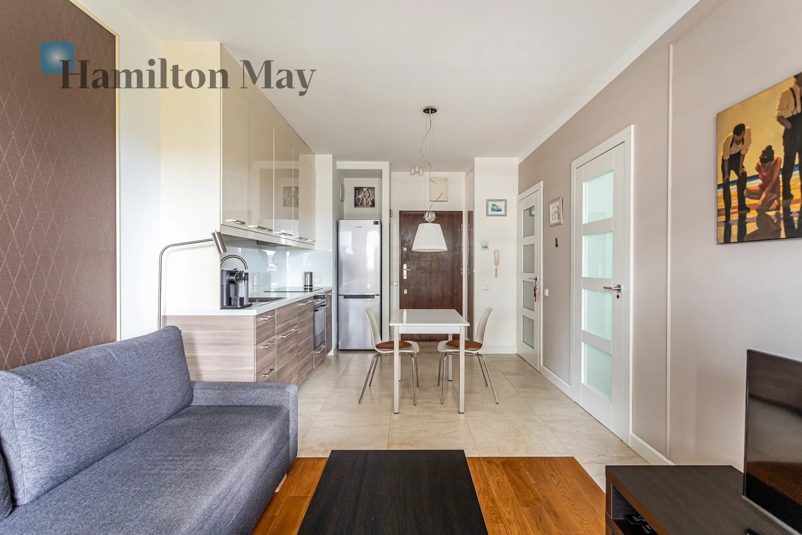 Street: Jana Nowaka-Jeziorańskiego Region: Praga Południe Subregion: Gocław Distance to centre: 6.73 km Level: 4 Price: 3500 PLN Bedrooms: 1 Bathrooms: 1 Size: 40m2 - slider