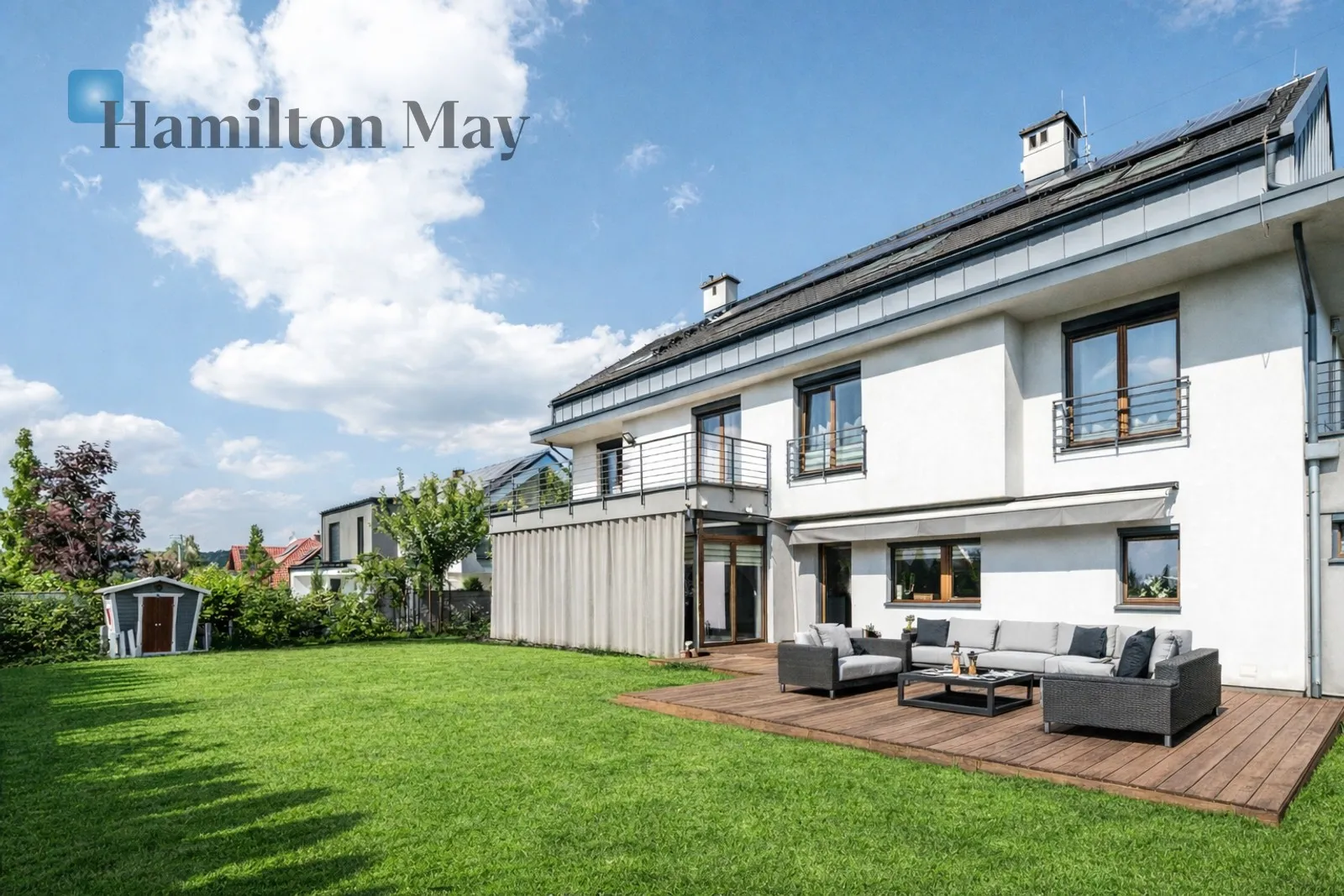 Сучасний, просторий будинок із 7 кімнатами, 284 м², поблизу Закшувка - slider