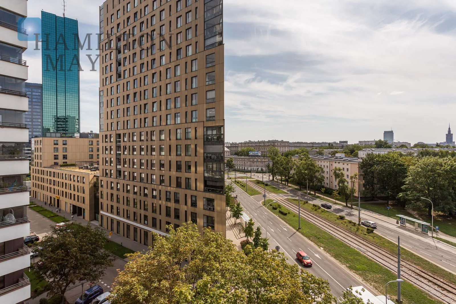 Apartment with a large balcony | near Dworzec Gdański metro - slider