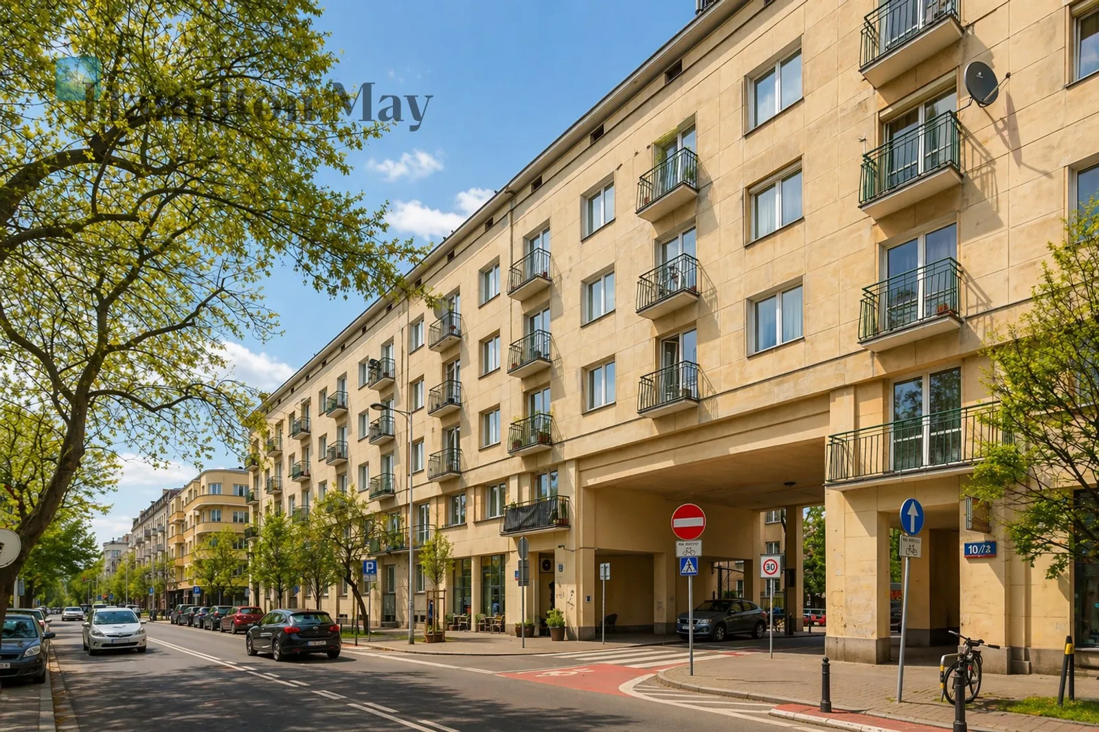 Przestronne mieszkanie na Powiślu z garażem przy parku - slider