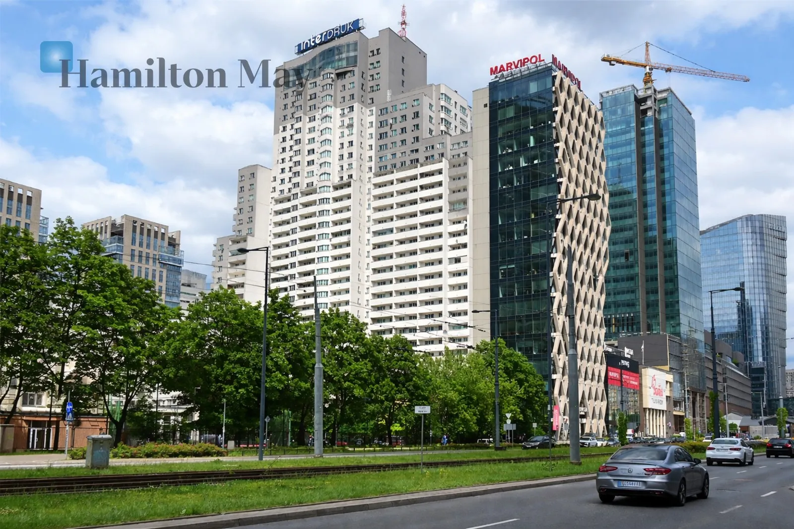 Piękne mieszkanie z dwiema sypialniami w centrum Warszawy - slider