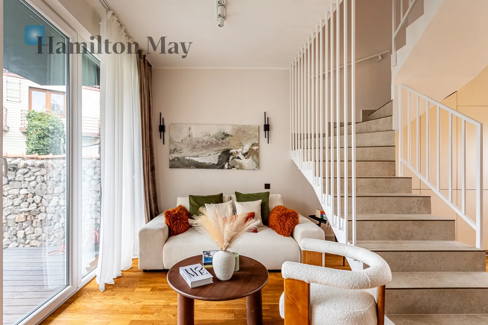 Segment w cichej i zielonej części Zacisza - slider