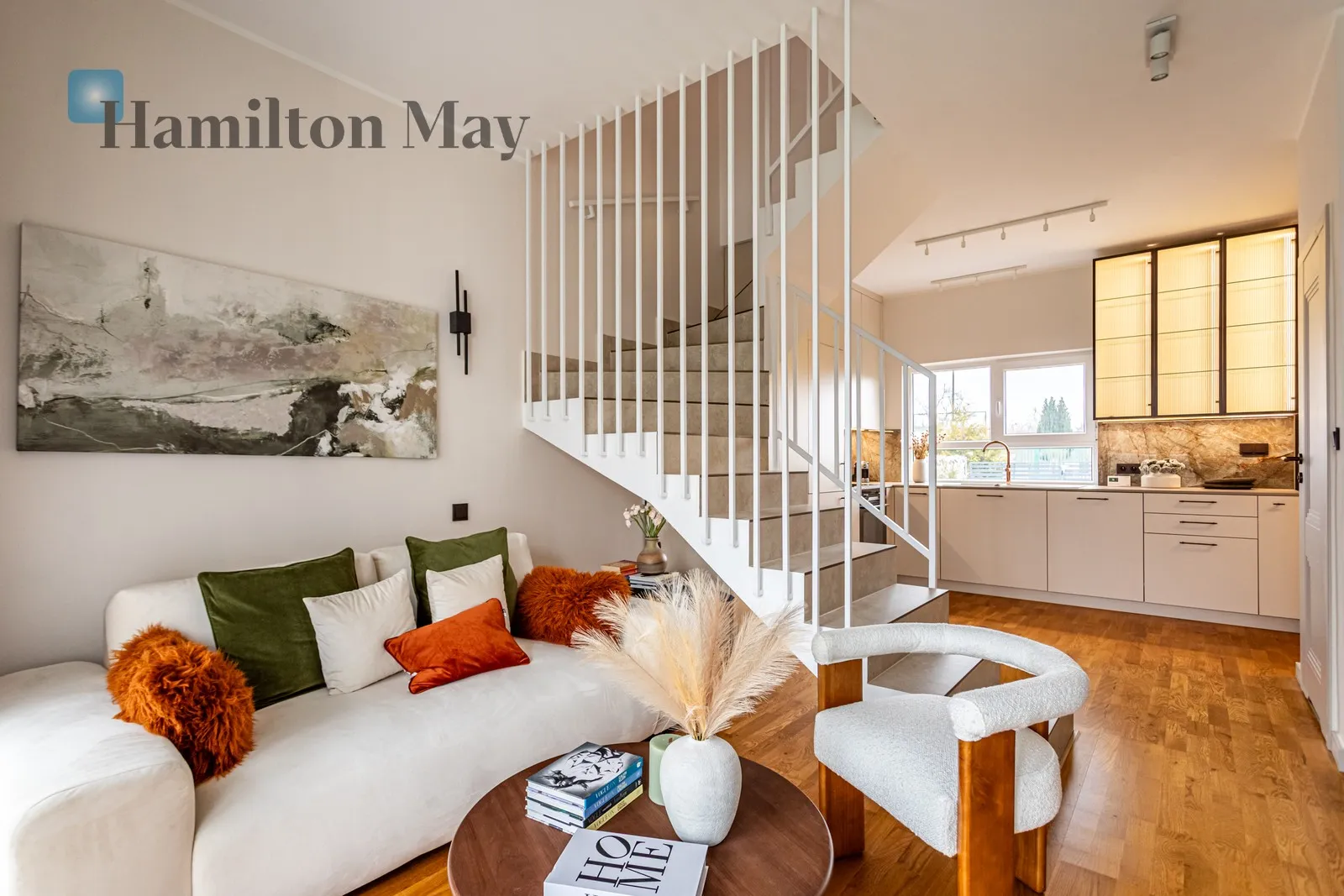 Segment w cichej i zielonej części Zacisza - slider