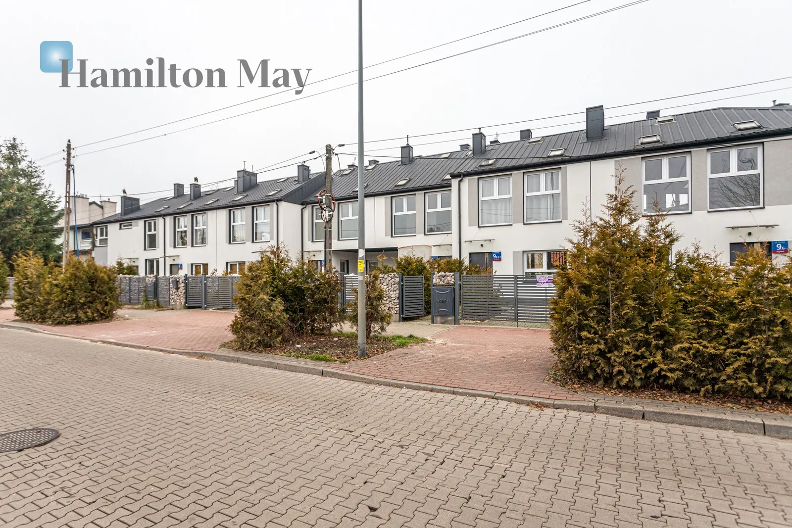 Segment w cichej i zielonej części Zacisza - slider