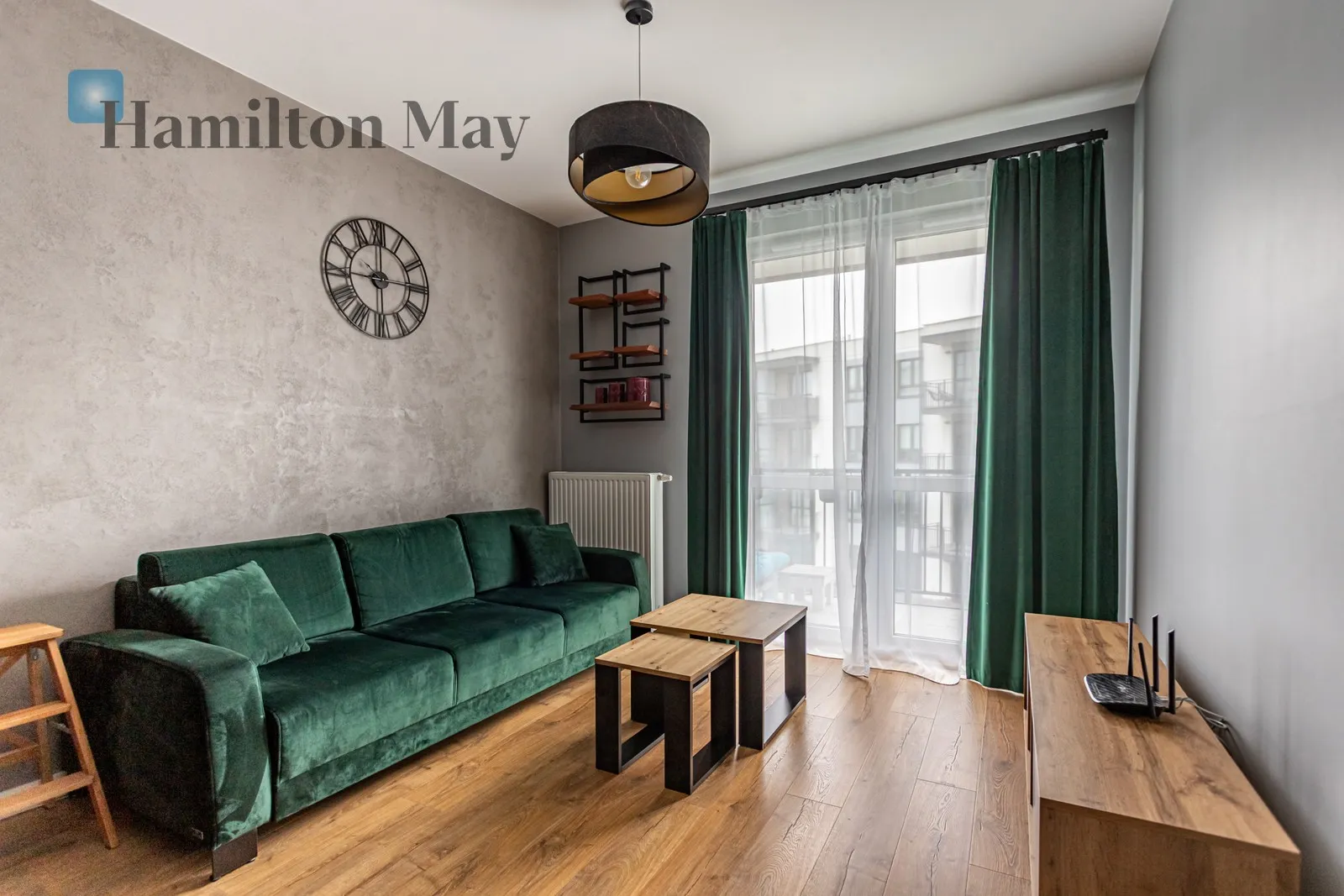 Nowoczesne dwupokojowe mieszkanie w stylu loft z balkonem na Włochach - slider