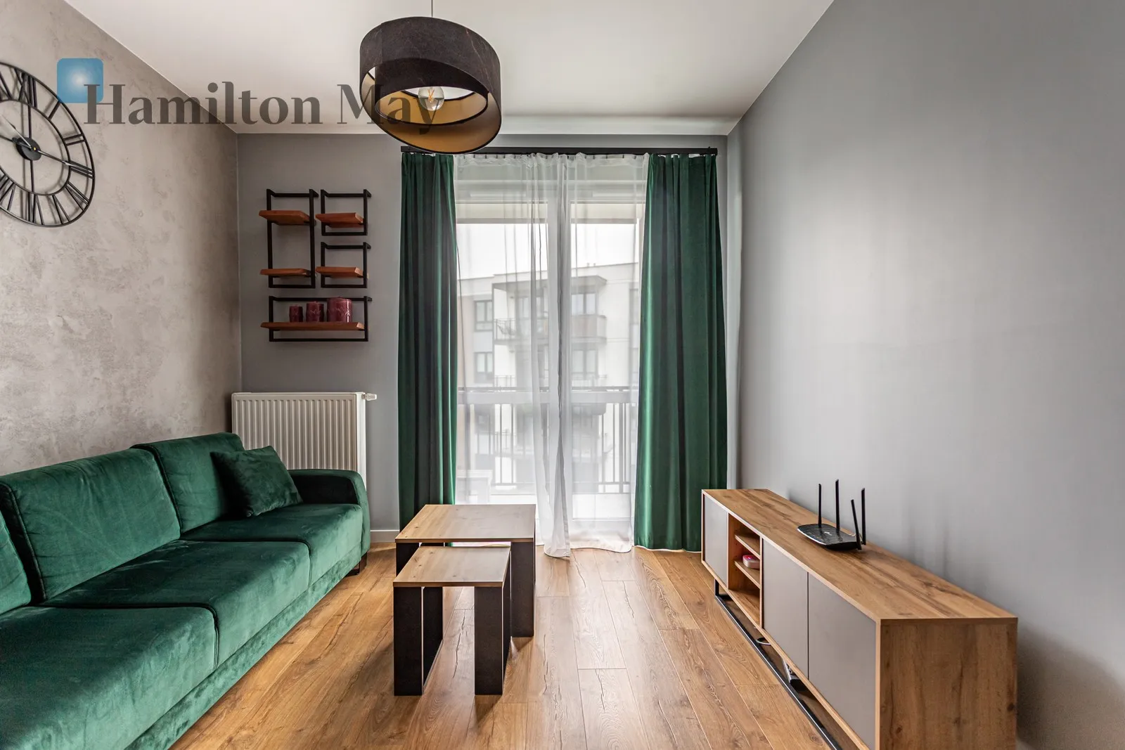 Nowoczesne dwupokojowe mieszkanie w stylu loft z balkonem na Włochach - slider