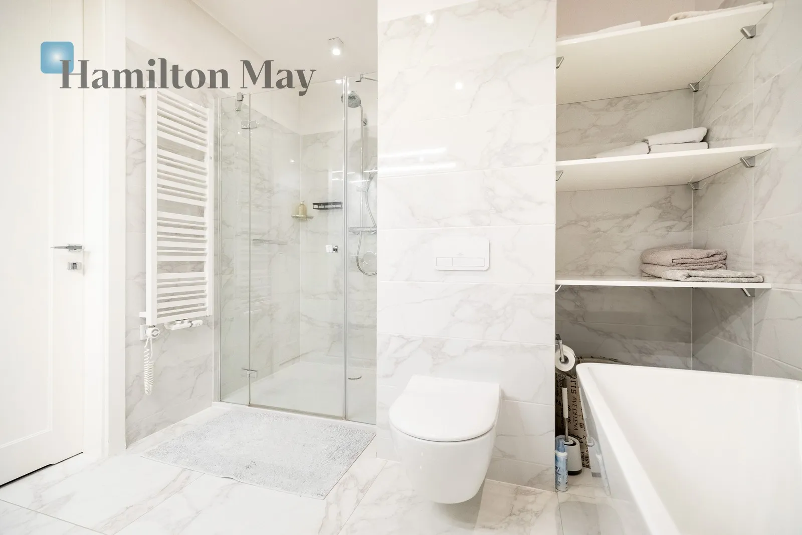 Luksusowy trzypokojowy apartament z dwoma balkonami w nowym budynku na Woli Justowskiej - slider