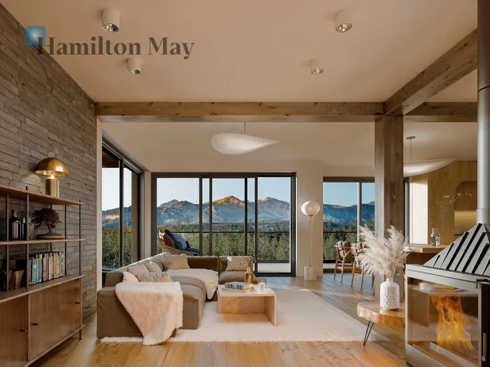 Region: Poronin Distance to centre: 329.74 km Price: 3800000 PLN Bedrooms: 4 Bathrooms: 2 Plot size: 280m2 - slider