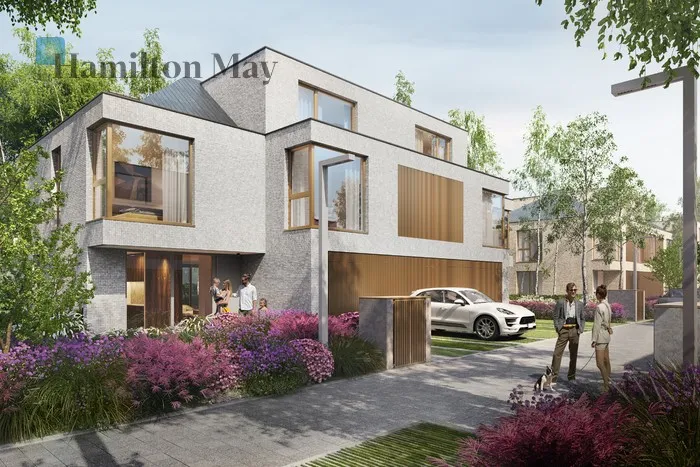 Region: Wilanów Subregion: Błonia Wilanowskie Distance to centre: 10.34 km Price: 3150000 PLN Bedrooms: 5 Bathrooms: 4 Plot size: 336m2 Price/m2: 18188 PLN - slider