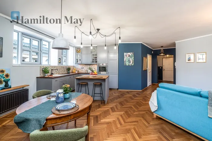 City: Kraków Street: Jana Kochanowskiego Region: Kraków Distance to centre: 0.81 km Level: 3 Price: 2990000 PLN Bedrooms: 2 Bathrooms: 2 Size: 109m2 Price/m2: 27431 PLN - slider