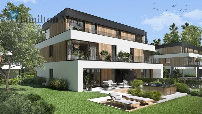Distance to centre: 4.7 km Level: 1 Price: 2371850 PLN Bedrooms: 4 Bathrooms: 2 Size: 153.02m2 Price/m2: 15500 PLN - slider