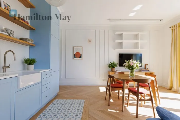 Street: Walecznych Region: Praga-Południe Subregion: Saska Kępa Distance to centre: 2.78 km Level: 2 Price: 7500 PLN Bedrooms: 2 Bathrooms: 1 Size: 70m2 Price/m2: 107 PLN - slider