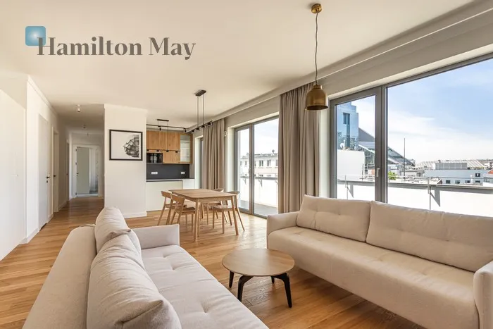 Distance to centre: 1.16 km Level: 7 Price: 5000 EUR Bedrooms: 3 Bathrooms: 2 Size: 115.45m2 - slider