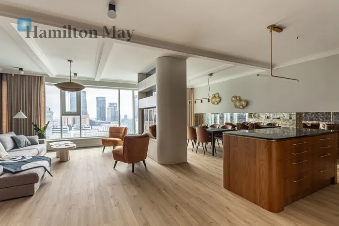 Street: Grzybowska Region: Wola Subregion: Mirów Distance to centre: 1.58 km Level: 24 Price: 25000 PLN Bedrooms: 2 Bathrooms: 2 Size: 136m2 Price/m2: 184 PLN - slider