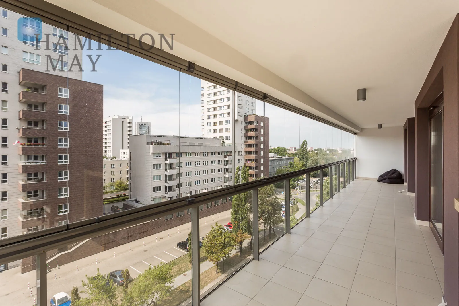 Apartment with a large balcony | near Dworzec Gdański metro - slider