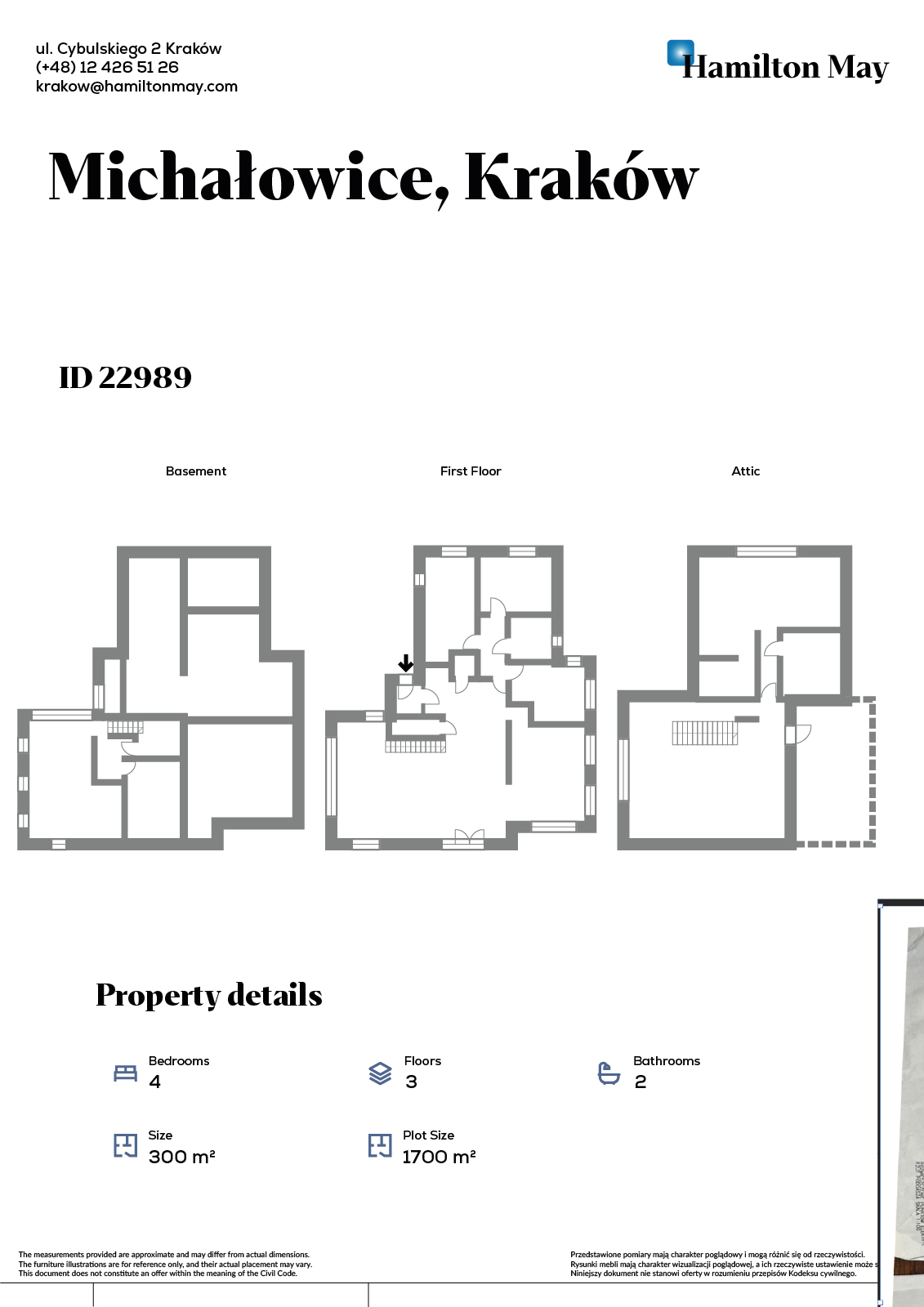 A functionally designed house in Michałowice - plan
