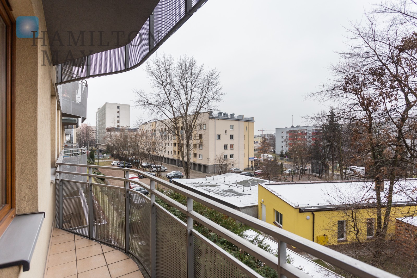 A studio apartament with a balcony - os. Ukryte Pragnienia, Krowodrza Górka Krakow for rent