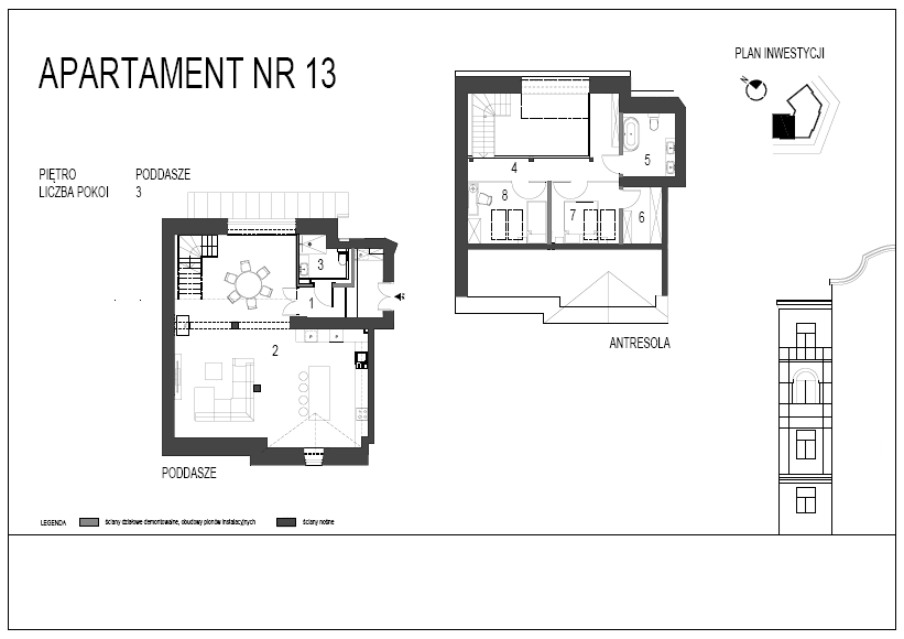 Квартира в новому, престижному інвестиційному комплексі в Старому місті - стандарт забудовника - plan