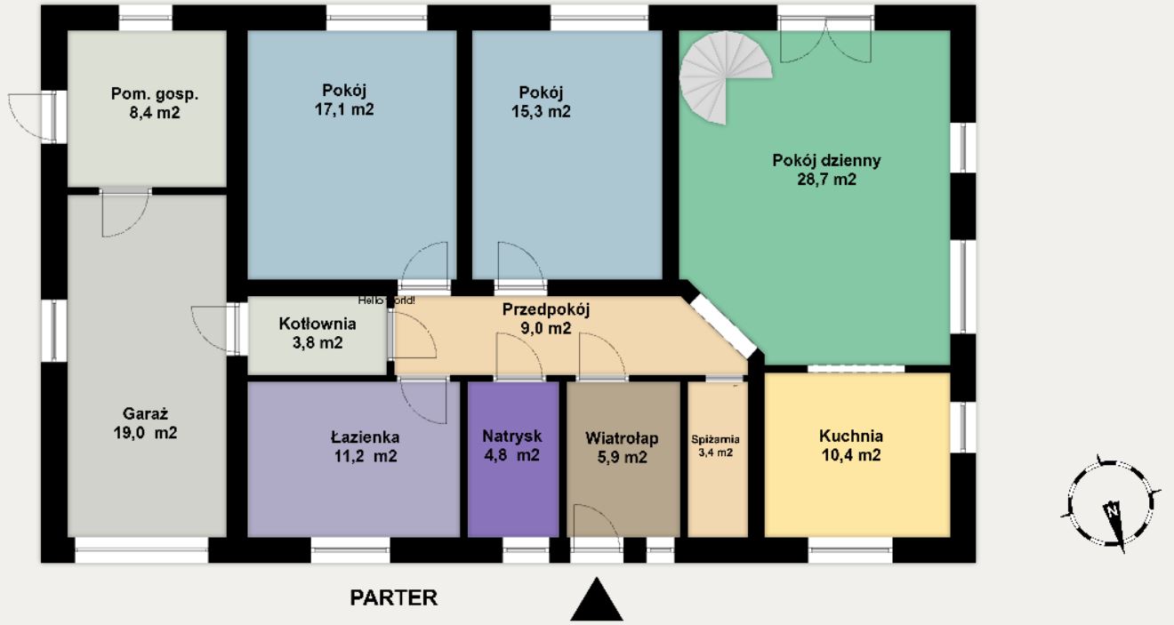 Продається просторий, функціональний окремий будинок загальною площею приблизно 200 м², розташований на великій ділянці площею 1339 м². Побудований у 2012 році, цей будинок ідеально підходить для сім'ї, яка шукає комфорт, простір та спокійну обстановку. - plan