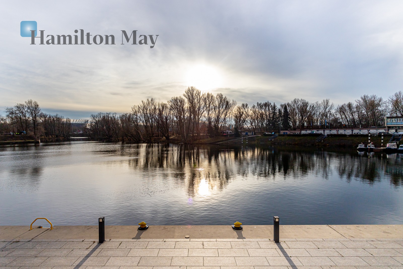 A modern and elegant Port Praski settlement located on the right Vistula river bank - slider