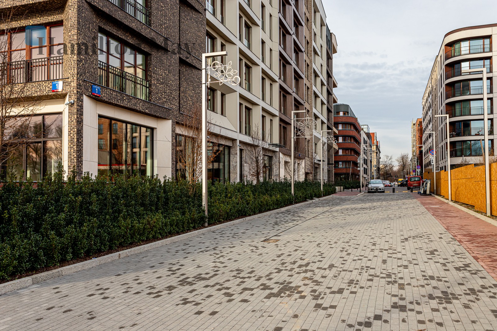 A modern and elegant Port Praski settlement located on the right Vistula river bank - slider