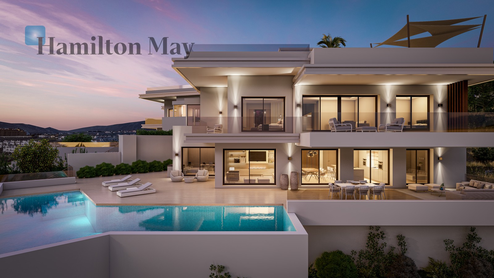 Spectacular, brand new four bedroom Villas in La Resina Golf, Estepona - slider