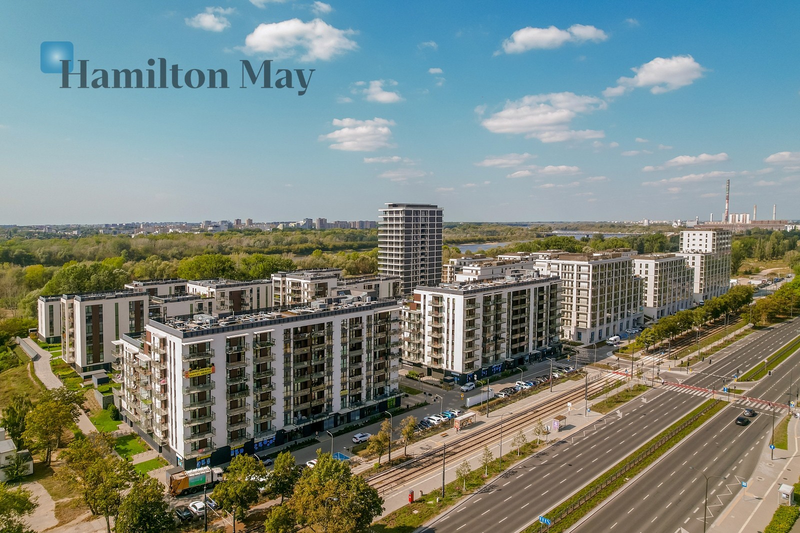 Bulwary Praskie: Modern Architecture and Proximity to Nature - slider